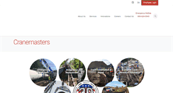 Desktop Screenshot of cranemasters.com